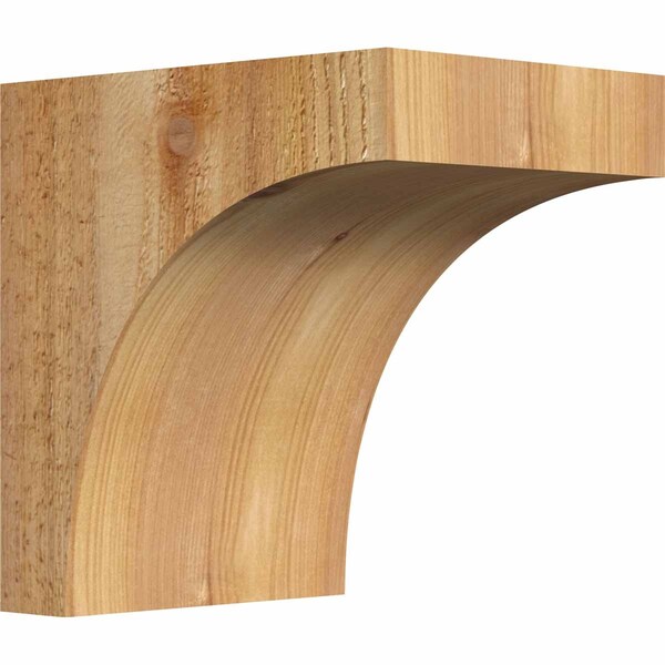Ekena Millwork Huntington Rough Sawn Corbel, Western Red Cedar, 6"W x 8"D x 8"H COR06X08X08HUN00RWR - main